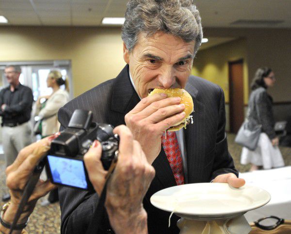 Rick Perry burger